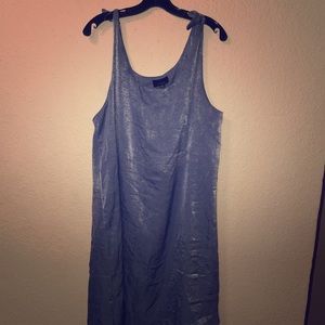 Lumiere slip dress with bow tie straps size: L
